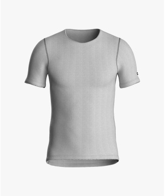 T-SHIRT GIRO MAN BIANCO