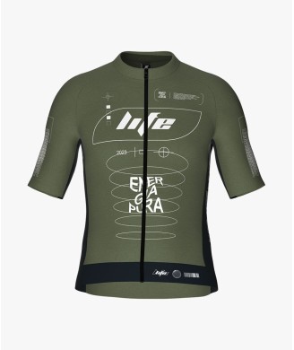 T-SHIRT FULL ZIP BIKE IDEA GREEN