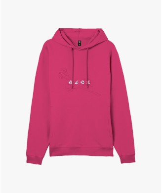 ORGANIC SWEATSHIRT LADY FUCHSIA