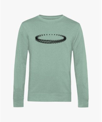 ELLA CREW NECK SWEATSHIRT GREEN