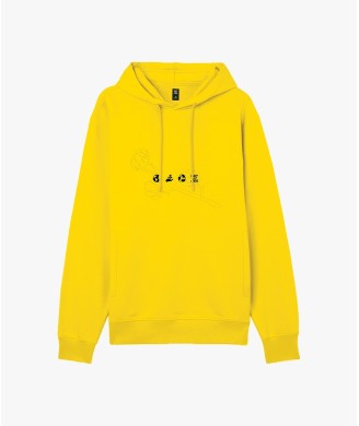 ORGANIC SWEATSHIRT YELLOW