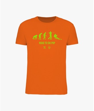 T-SHIRT NOAH GURU DELLO SCI ARANCIO