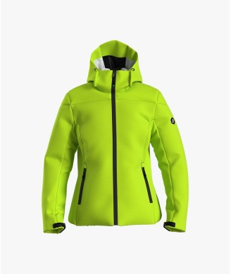 JACKET FLOND LADY UNICOLOR GREEN