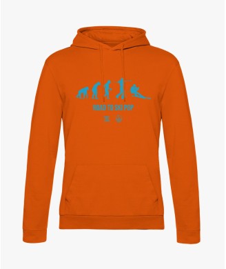 SWEATSHIRT LIAM GURU DELLO SCI ORANGE