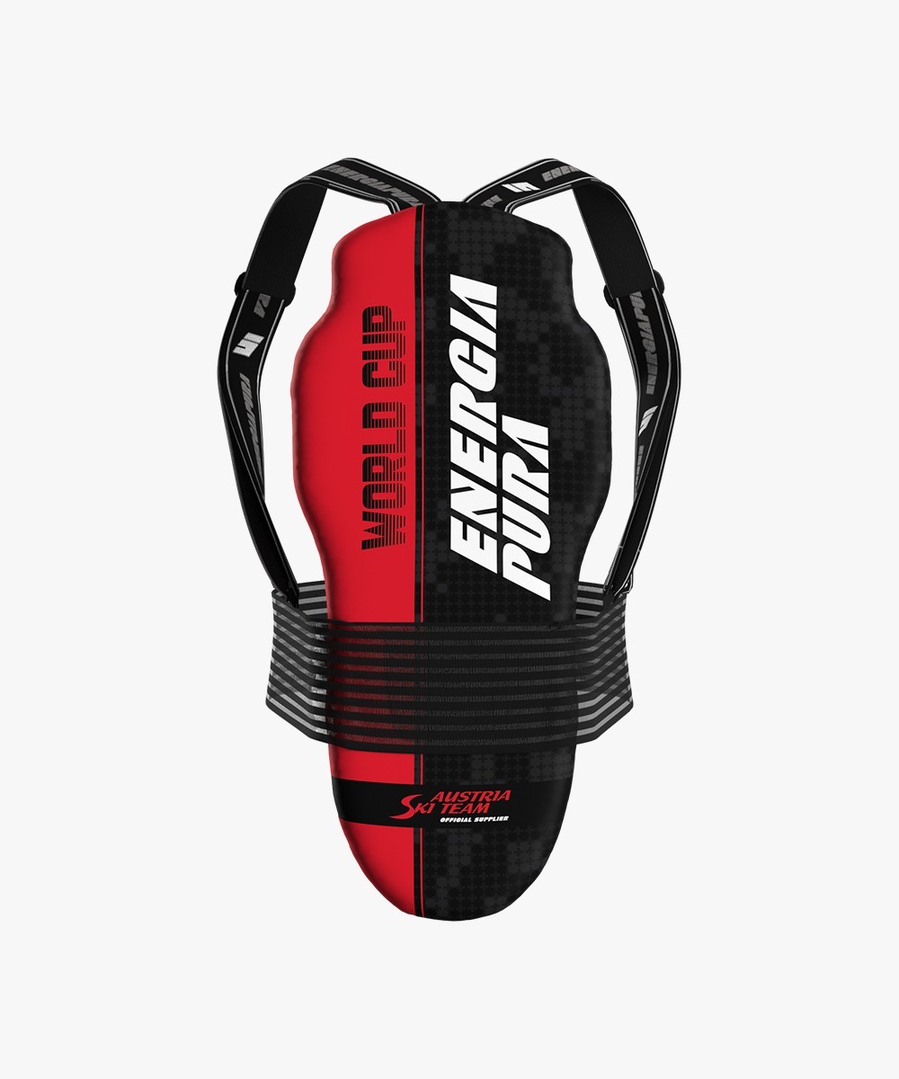 LONG BACK PROTECTOR ADJ WORLD CUP ROSSO