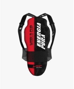 LONG BACK PROTECTOR ADJ WORLD CUP ROSSO