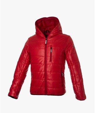 HARSTAD HOOD MAN JACKET RED