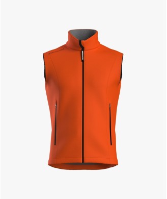 ONE COLOR VEST ORANGE