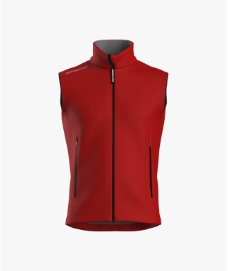 ONE COLOR VEST RED