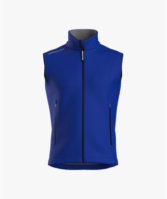 ONE COLOR VEST BLUE