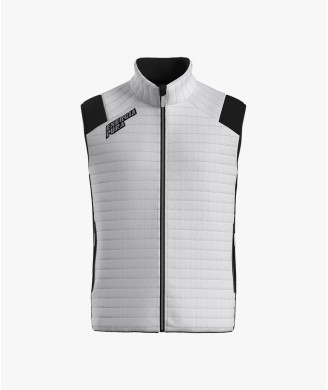 GILET ORNON BIANCO