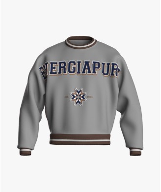 CREW NECK SWEATSHIRT LOS ANGELES GREY