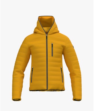 HARSTAD HOOD MAN JACKET YELLOW