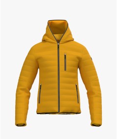 HARSTAD HOOD MAN JACKET YELLOW