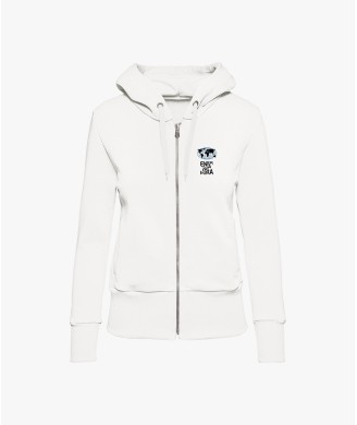 FELPA FULL ZIP PHOENIX LADY BIANCO