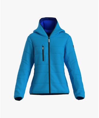 SOLNA HOOD LADY JACKET TURQUOISE